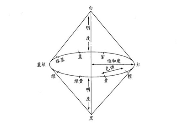 颜色互补与视觉敏感性