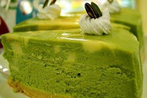 橄榄绿蛋糕调色